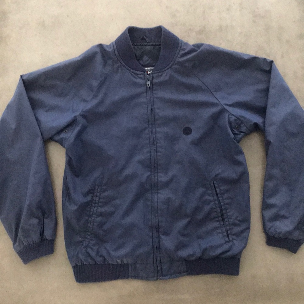 VINTAGE Dark blue bomber jacket